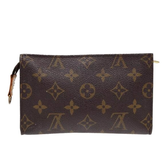 LOUIS VUITTON Monogram Bucket PM Accessory Pouch LV Auth - Picture 3 of 15